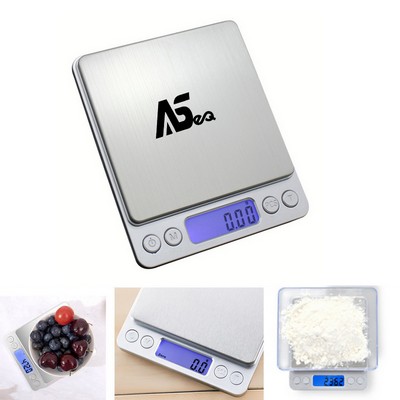 Digital Scale with 2 Clear Trays