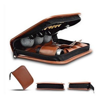 Leather Multi Function Golf Tool Kit