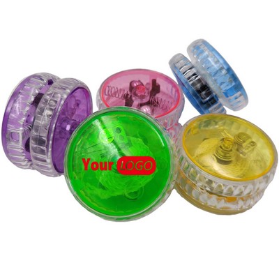 LED Luminous Plastic Light Up Yo-Yo Ball