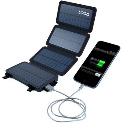 Solar 4-Panel Portable Wireless Powerbank