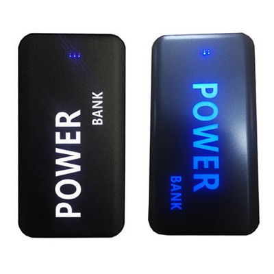 4,000 mAh LED Light Up Power Bank