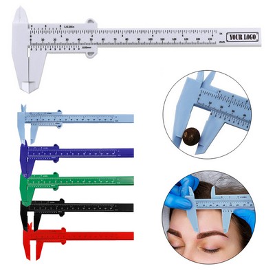 6 Inch Double Scale Plastic Vernier Caliper