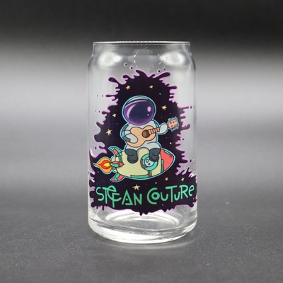 16 oz. Can Glass - Digital Full Color Printed