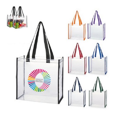 Clear PVC Tote Bag