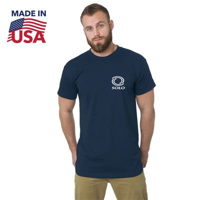 100% USA Made Big & Tall Heavyweight Crew Tee