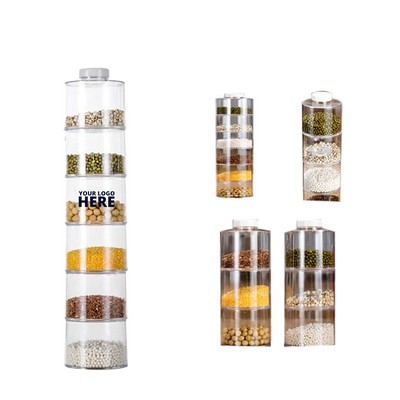 Transparent Stackable Seasoning Bottle