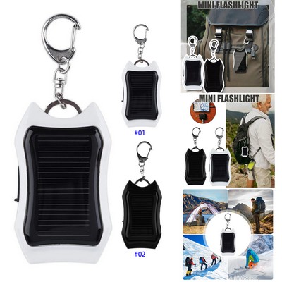 Solar Charger Power Bank Keychain