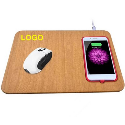 Wireless Mobile Phone Charging Mouse Pad