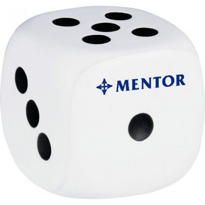 4-3/8 Jumbo Dice Stress Reliever