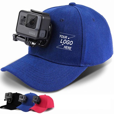 Action Camera Baseball Cap Holder