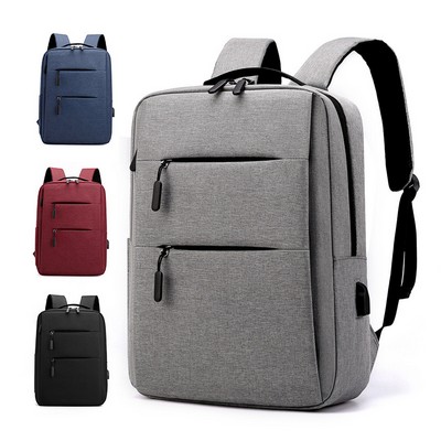 Laptop Business Backpack with USB Charging Port