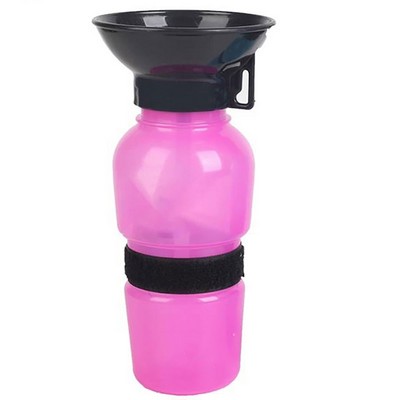 Portable 500ml Dog Water Bottle