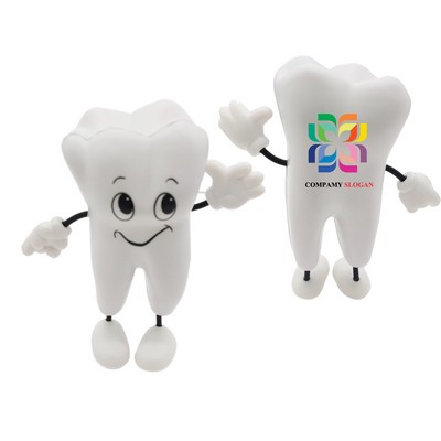 PU Foam Cartoon Tooth Shaped Figure