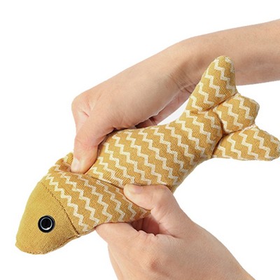 Fish Shaped Catnip Pet Toy