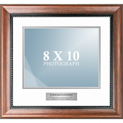 Bathurst (Walnut) - Horizontal 8"x10" Picture Frame 16"x15"