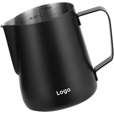 Milk Frothing Pitcher 304 Stainless Steel Multi-Purpose 600ML Home Use Frothing Pitcher