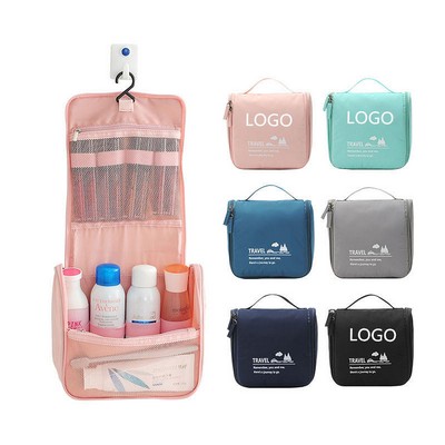 Large Hanging Toiletry Travel Organizer Bag w/Sturdy Hook