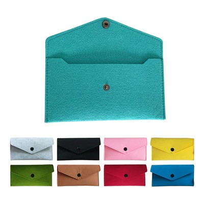 Small Felt Envelop Purse/Wallet