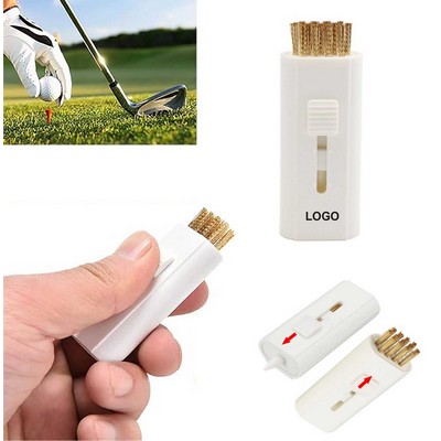 2-IN-1 Retractable Golf Ball Brush