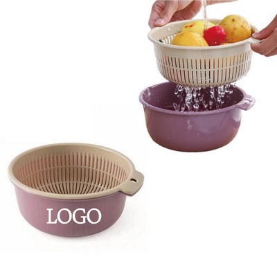 Kitchen Colander Bowl Set Drain Basket