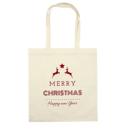 Premium 8 oz Full-Color Printed Cotton Canvas Tote Bag 14"x 16"