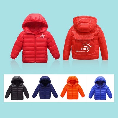 Children's Hooded Puffer Jacket