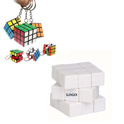 Fun Mini Cube With Keychain