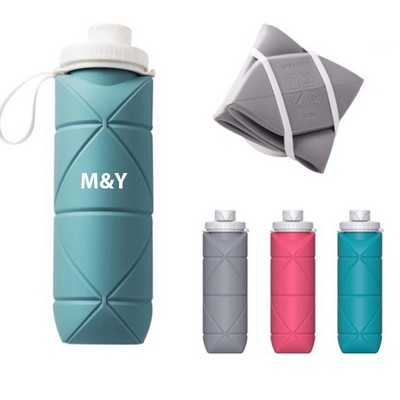 20OZ Silicone Foldable Bottle