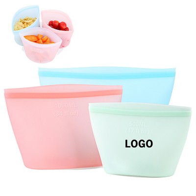 Reusable Silicone Food Storage Bag