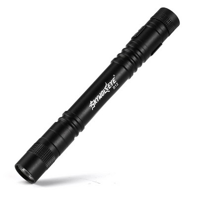 Portable LED Flashlight With Pen Clip