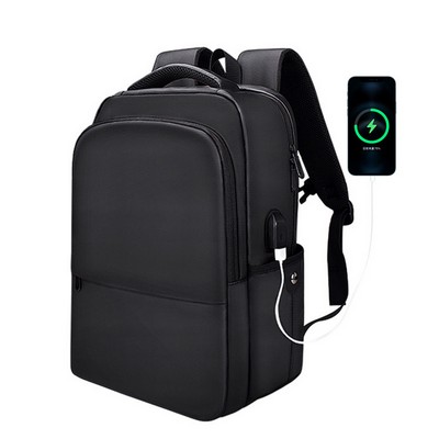 15.6 Inch MP3 Music USB Charging Laptop Back Pack