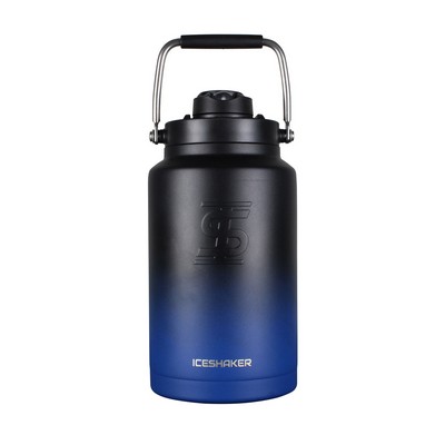 Ice Shaker Jug - Navy/Black - 128 oz