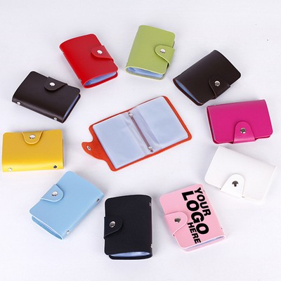 Pu Leather Credit Card Holder