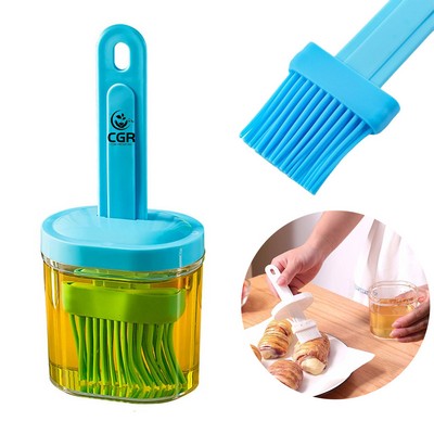 Silicone Oil Bottle Brush Set