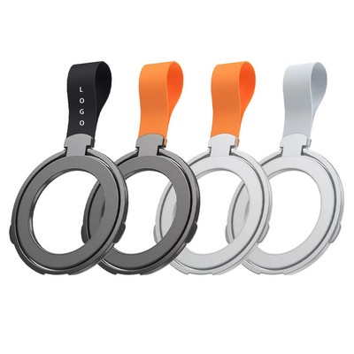 Phone Grip Ring Holder With Slilicone Strap