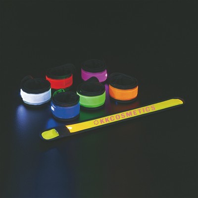 Glow In The Dark LED Slap Bracelet