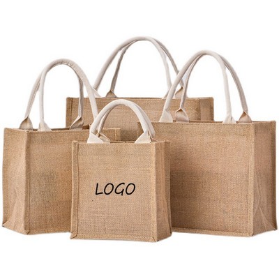 Jute Tote Bag