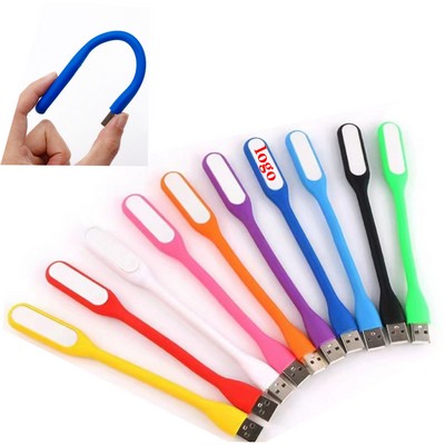 USB LED Light Lamp For Power Bank With Flexible Arm