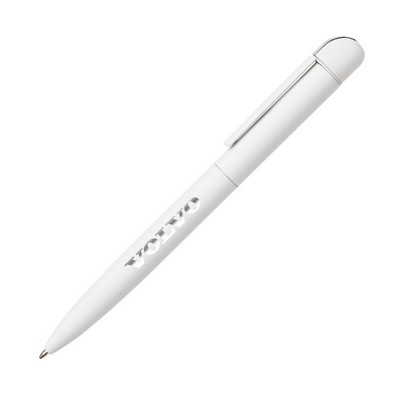 Buxton Metal Pen - White