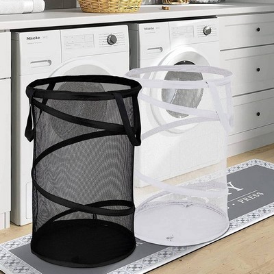 Collapsible Mesh Laundry Basket