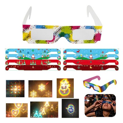 Holiday Specs Transform Lights 3D Glasses