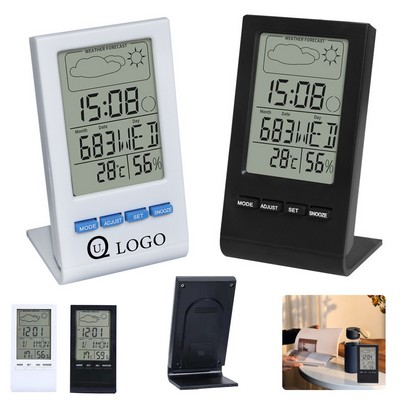 Multifunction Digital Thermometer Alarm Clock