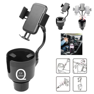 Car Cell Phone Stand W/ Cup Holder