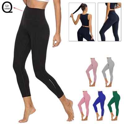 High-Waisted Yoga Cropped Pants