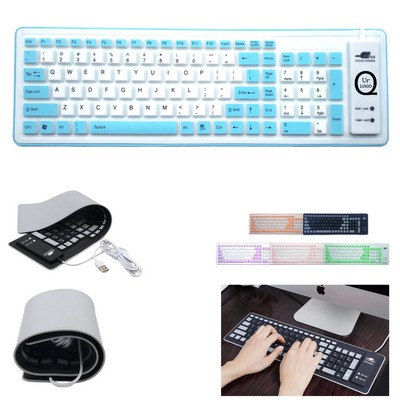 Foldable Usb Silicone Keyboard