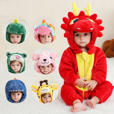 Kids Animal Pajamas Halloween Cosplay Costume Sleepwear Gift for Girls and Boys