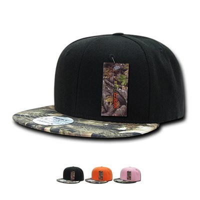 Decky HybriCam® Camo Flatbill Snapback Hat