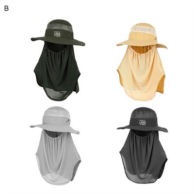 Wide Brim Sun Hat for Outdoor UV Protection