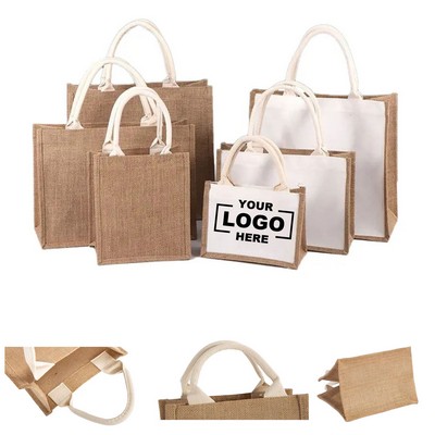 Eco-Friendly Jute Tote Bag