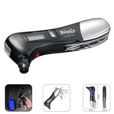 Multi Tool w/ Digital Tire Gauge